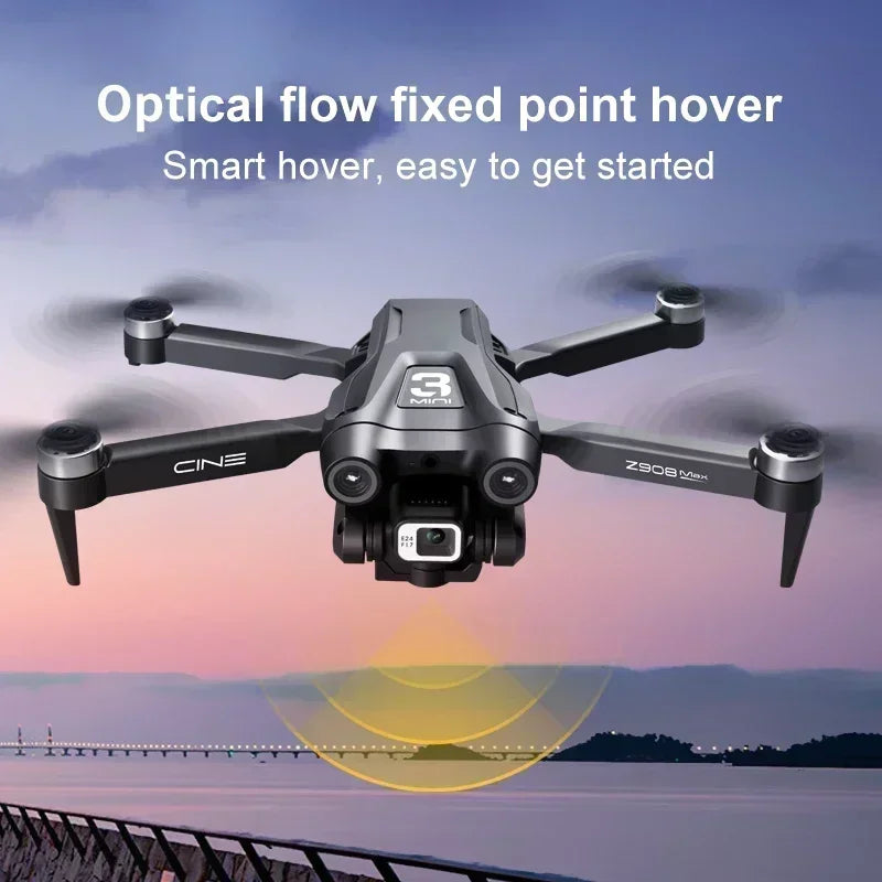 Mini Drone Z908  4K 5G WIFI Profissional 8K Câmera Dupla