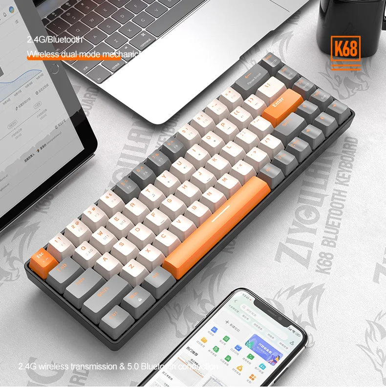 Teclado mecânico para PC PS4 Xbox iPhone iPad