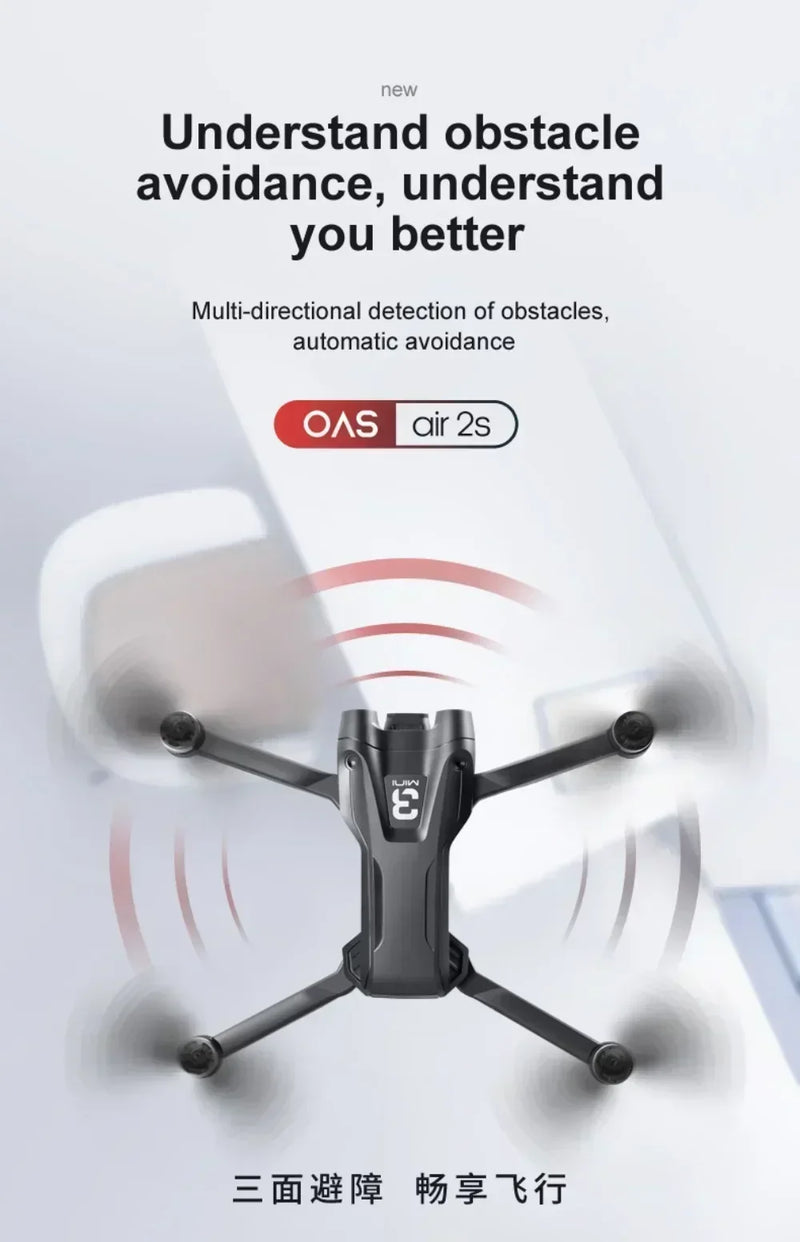 Mini Drone Z908  4K 5G WIFI Profissional 8K Câmera Dupla