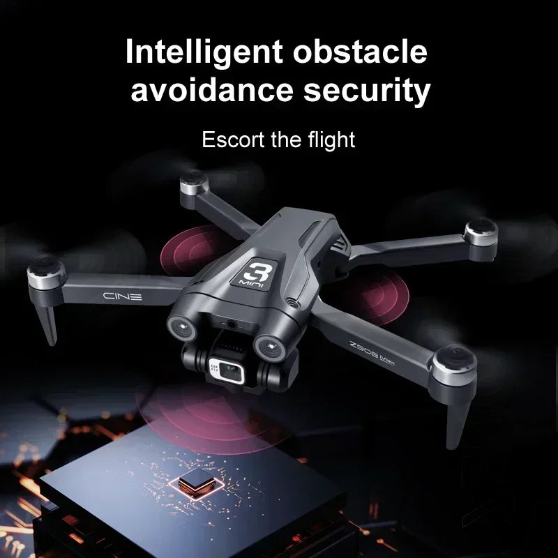 Mini Drone Z908  4K 5G WIFI Profissional 8K Câmera Dupla