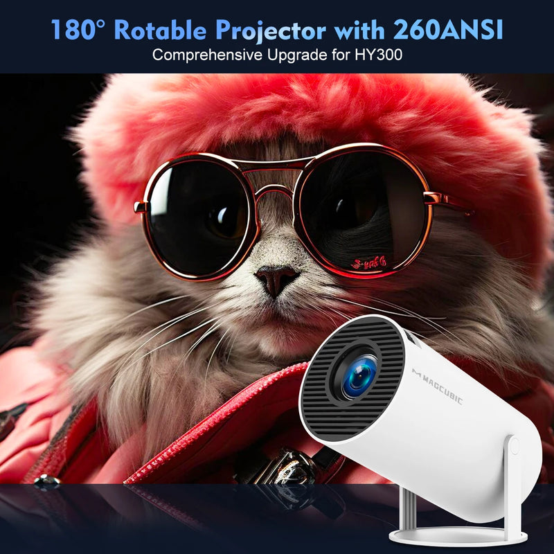 Projector Magcubic Android 11 4K 1280*720P HY300