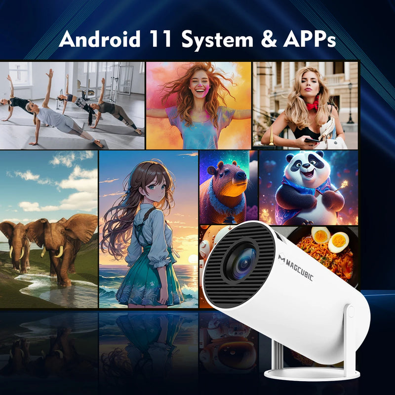 Projector Magcubic Android 11 4K 1280*720P HY300